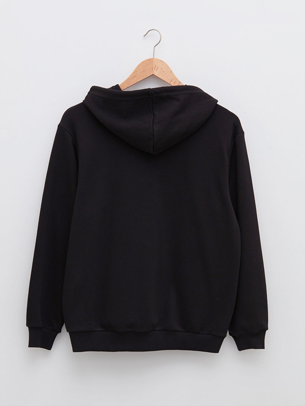 Мужское худи с длинным рукавом и принтом-5