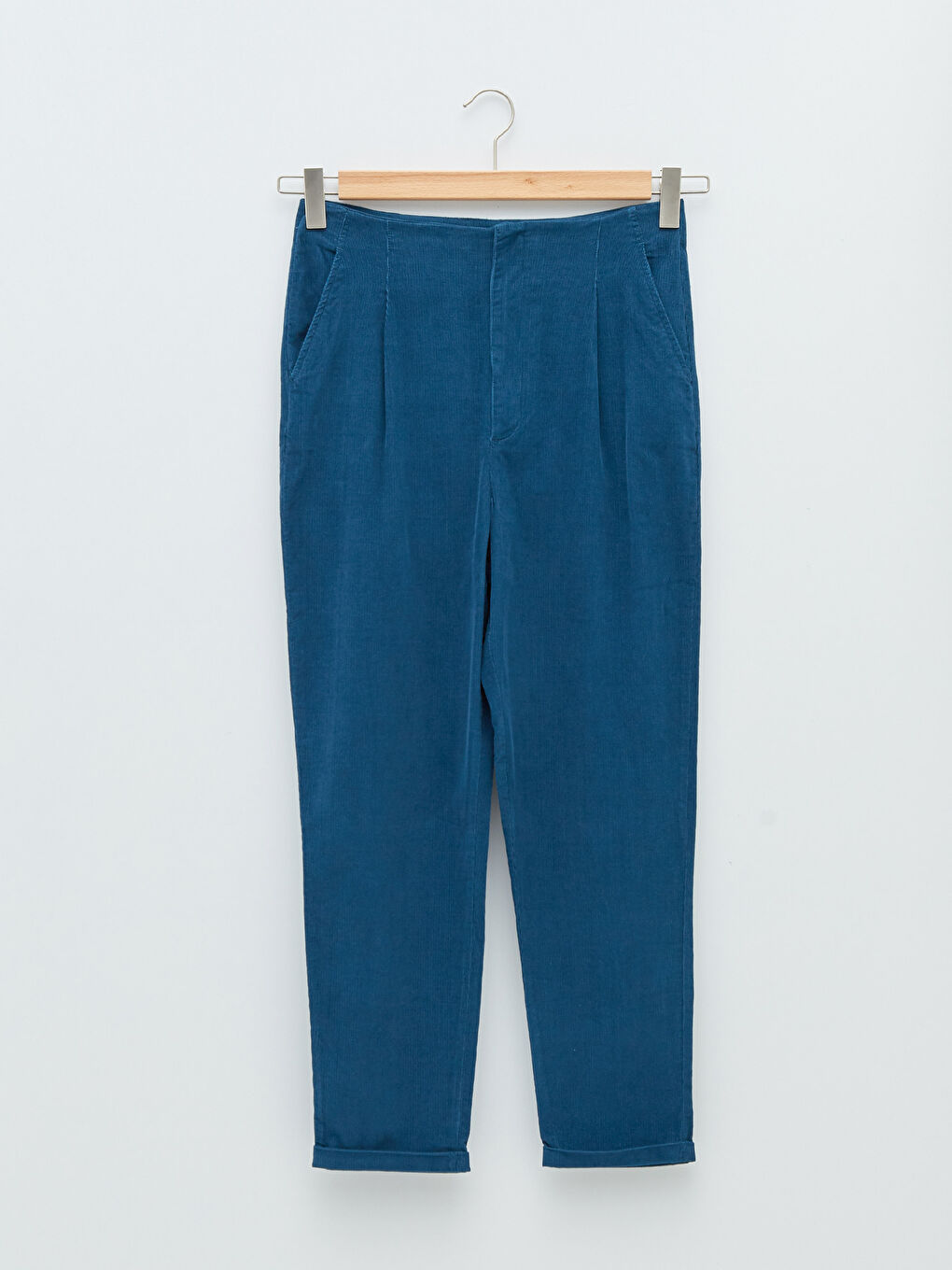 Udobne Široke Pantalone sa Džepovima od Somota za Žene-4