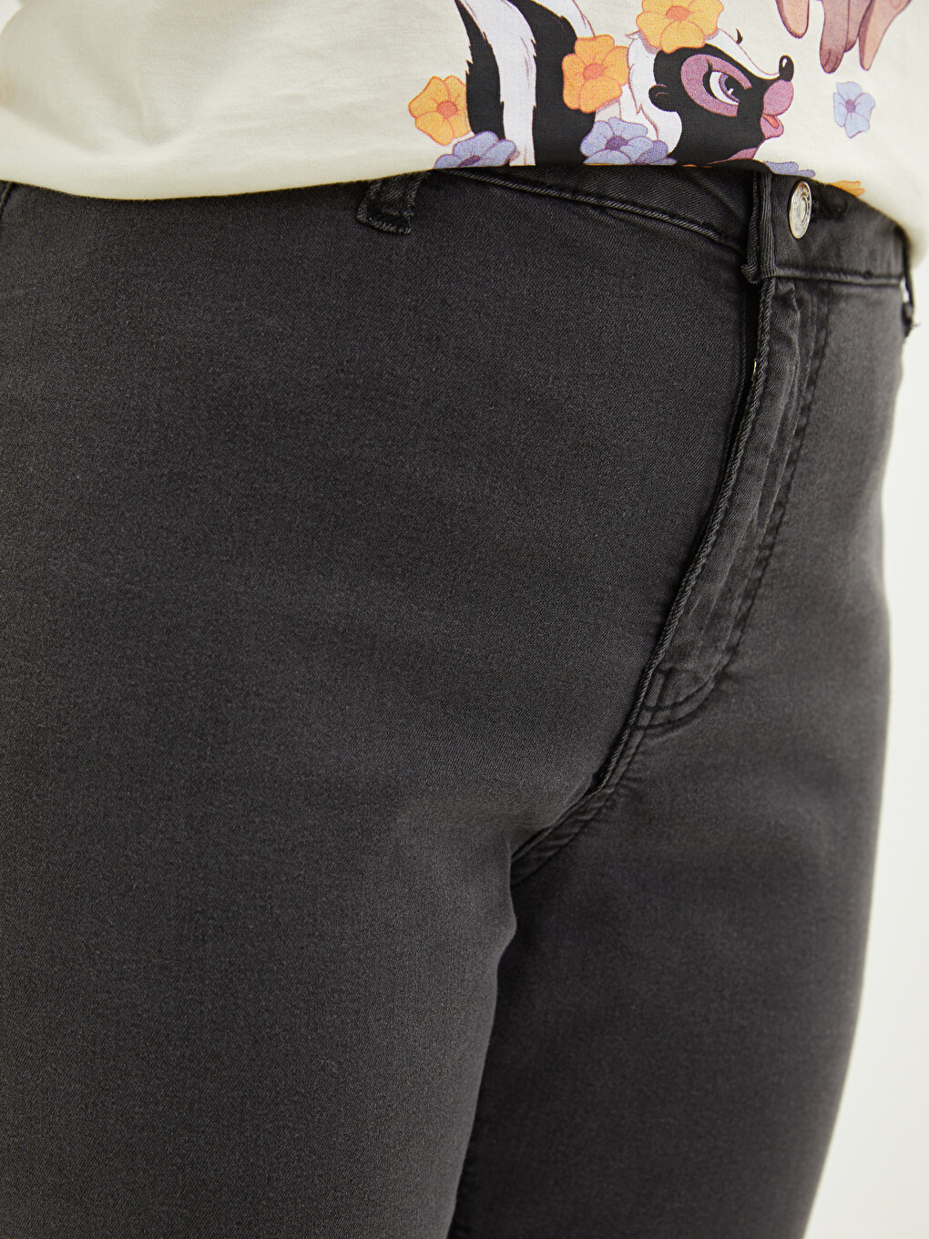 Women's Plus Size Mercury Skinny Fit Straight Jean Pants-2