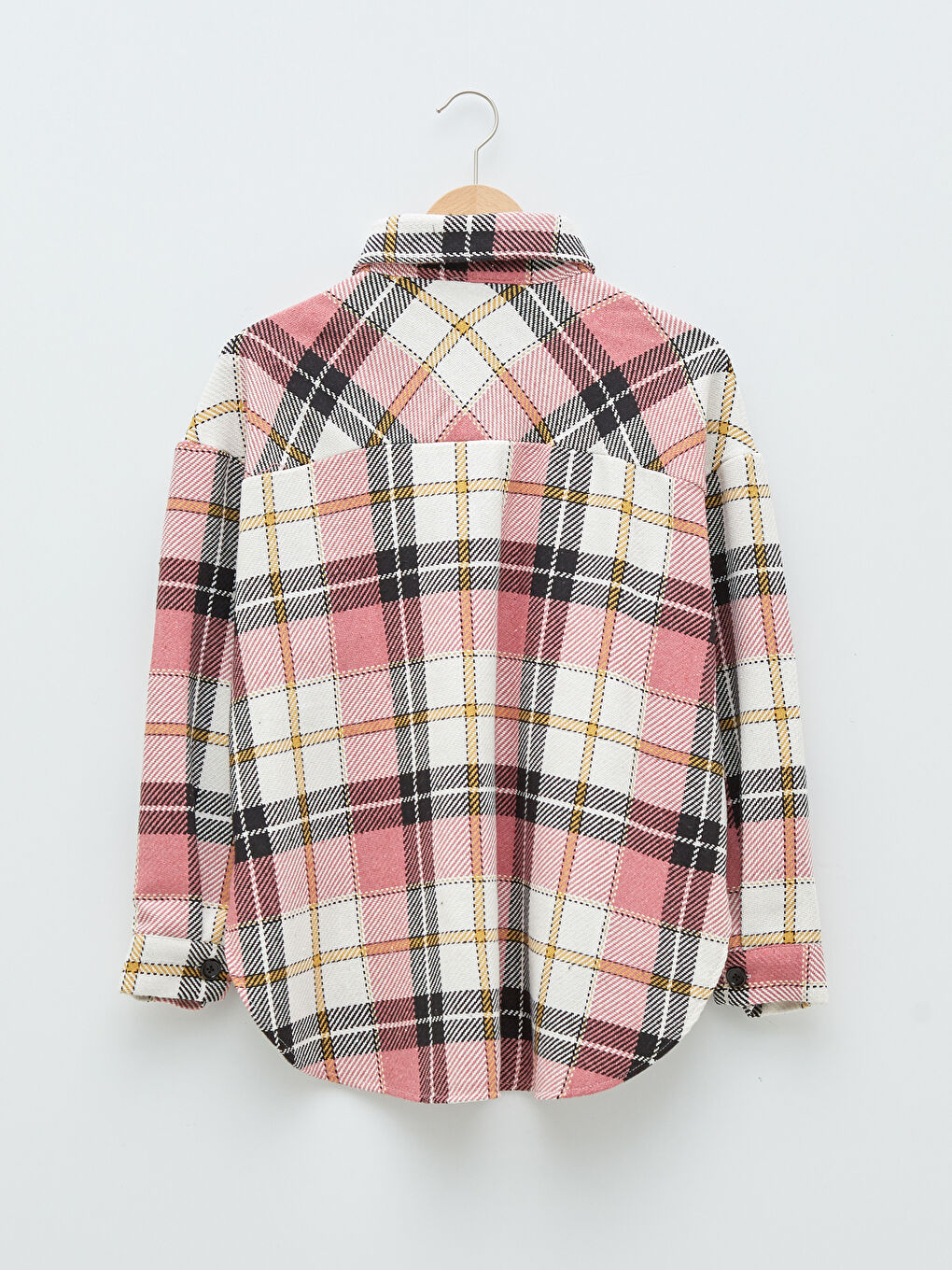 LCW Vision Geknöpfte Kariert Langarm Damen Hemdjacke -W1I578Z8-LNQ