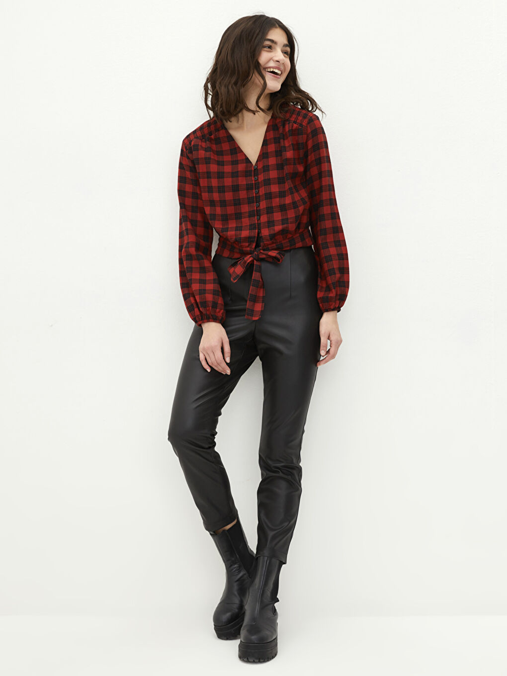 Žena CRVENA Bluza-2