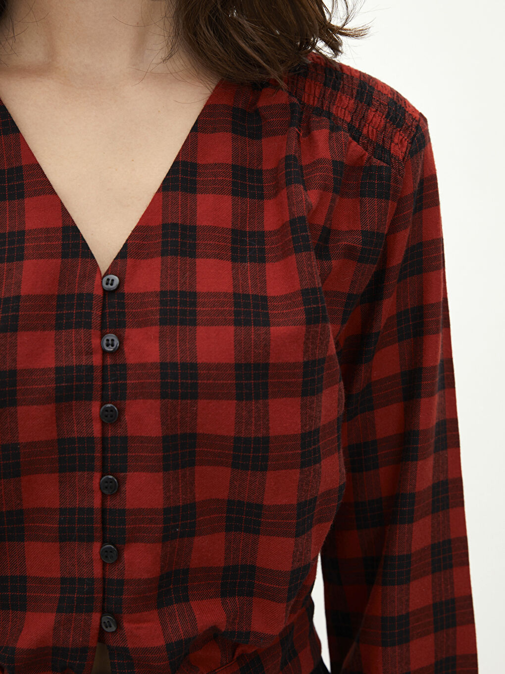 Žena CRVENA Bluza-3