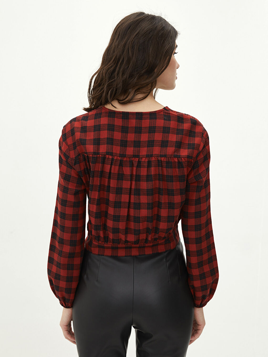 Žena CRVENA Bluza-4