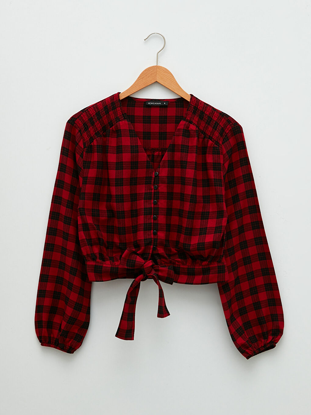 Žena CRVENA Bluza-5