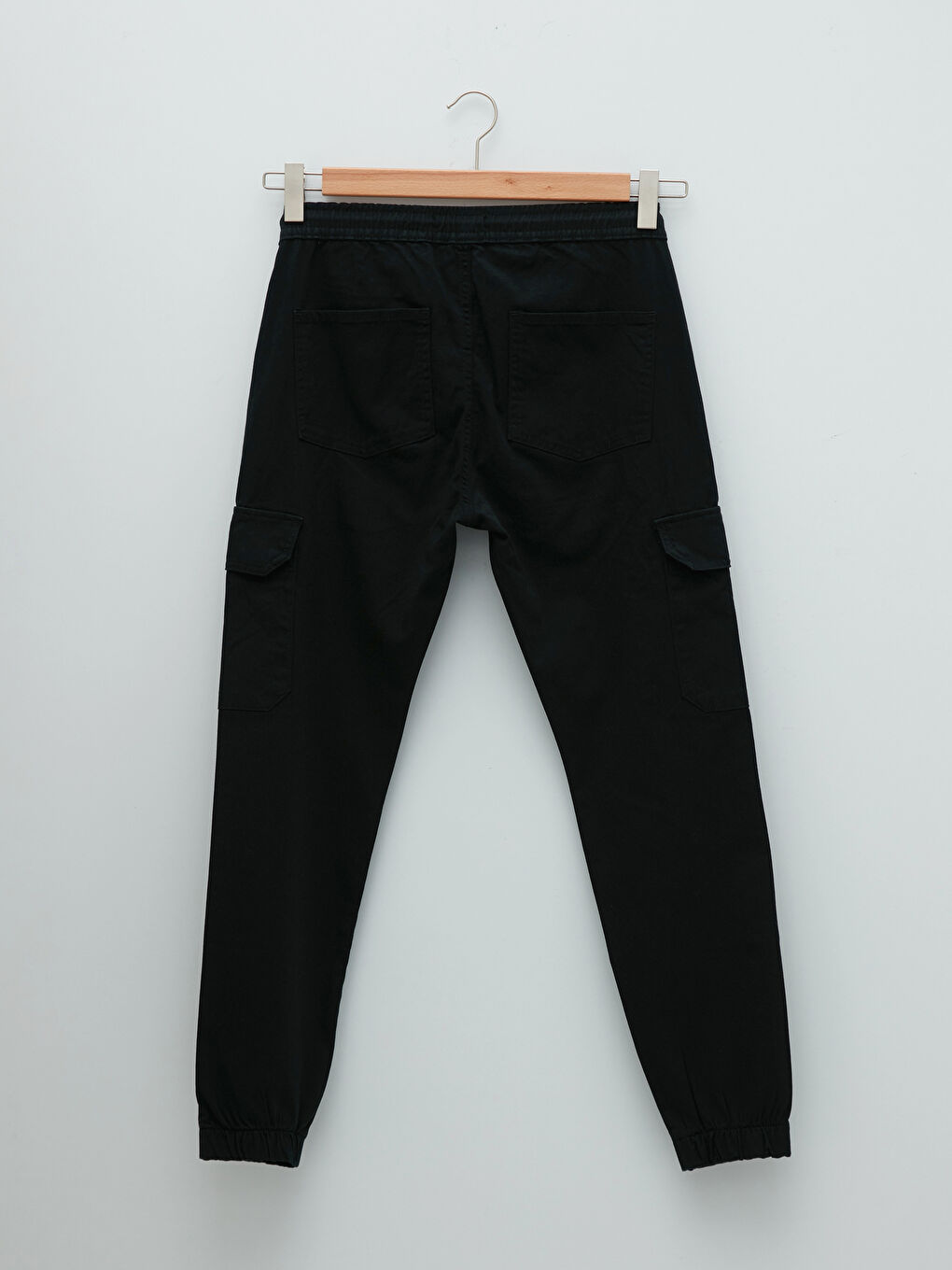 بنطلون كارغو تويل رفيع للرجال-6