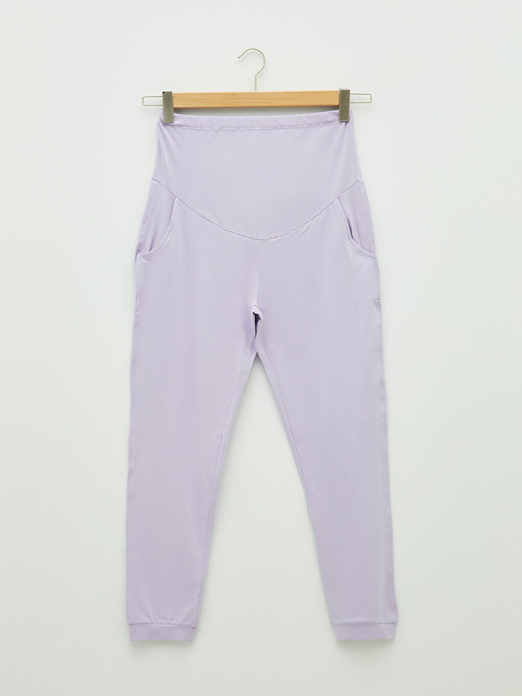 LCW Regular Pocket Detailed Maternity Sweatpants with Over-bump Waistband -W1I615Z8-G0W