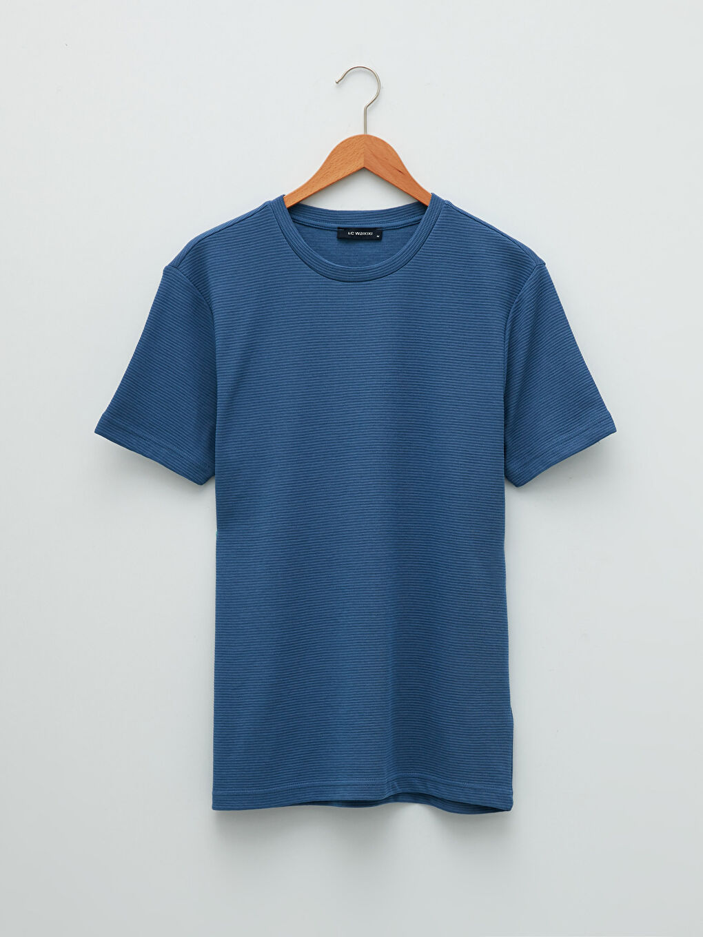 Mavi Bisiklet Yaka Kısa Kollu Basic Erkek Tişört-5