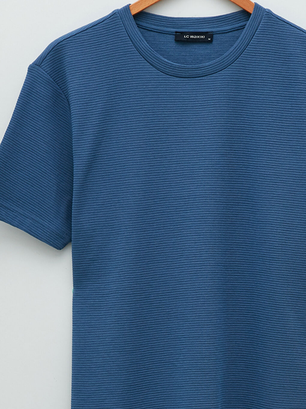 Mavi Bisiklet Yaka Kısa Kollu Basic Erkek Tişört-7