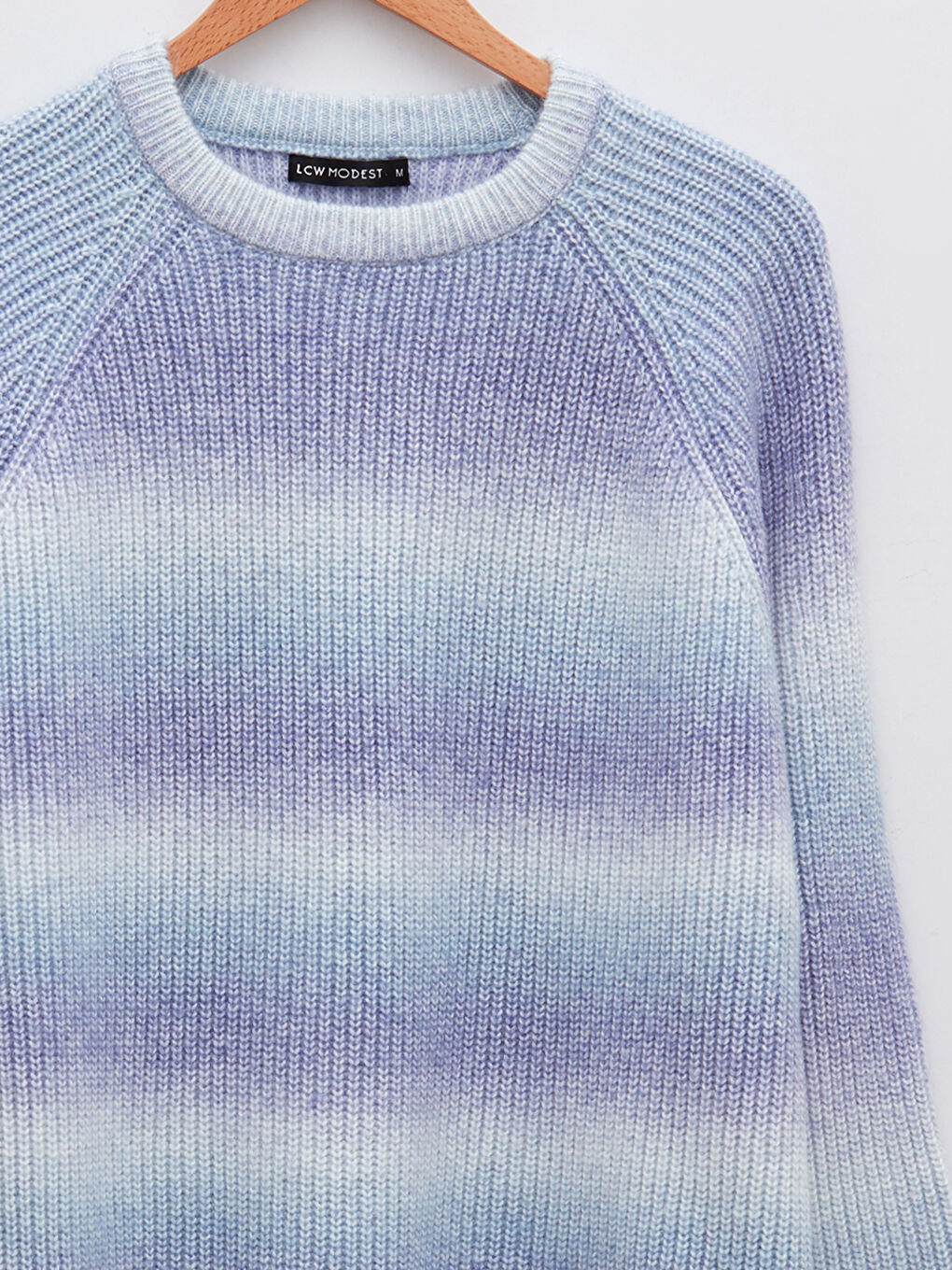 Crew Neck Patterned Long Sleeve Women's Tunic-6