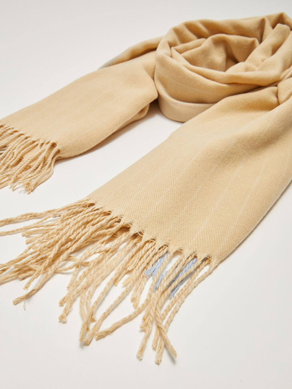 LCW ACCESSORIES Tasseled Striped Women's Scarf -W1I729Z8-LKQ