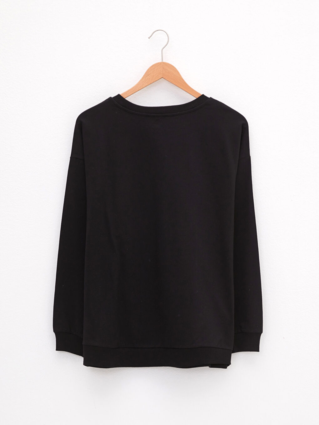 LC WAIKIKI Plus Size Crew Neck Regular Long Sleeve Women's Sweatshirt -W1I732Z8-CVL