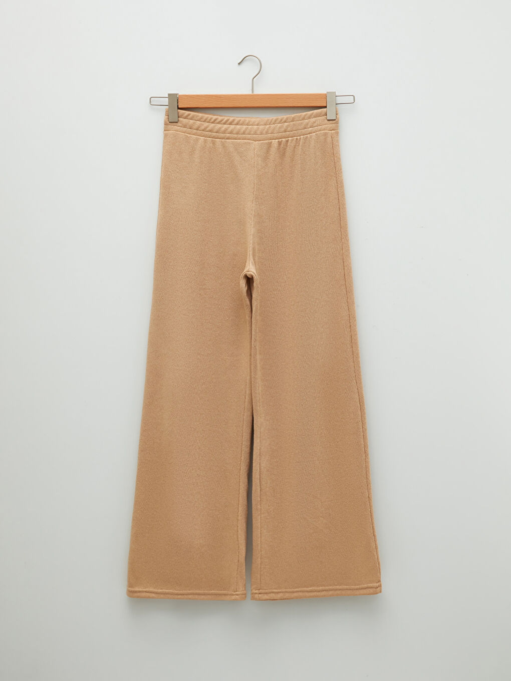 Elastic Waist Standard Fit Plain Maternity Sweatpants-5