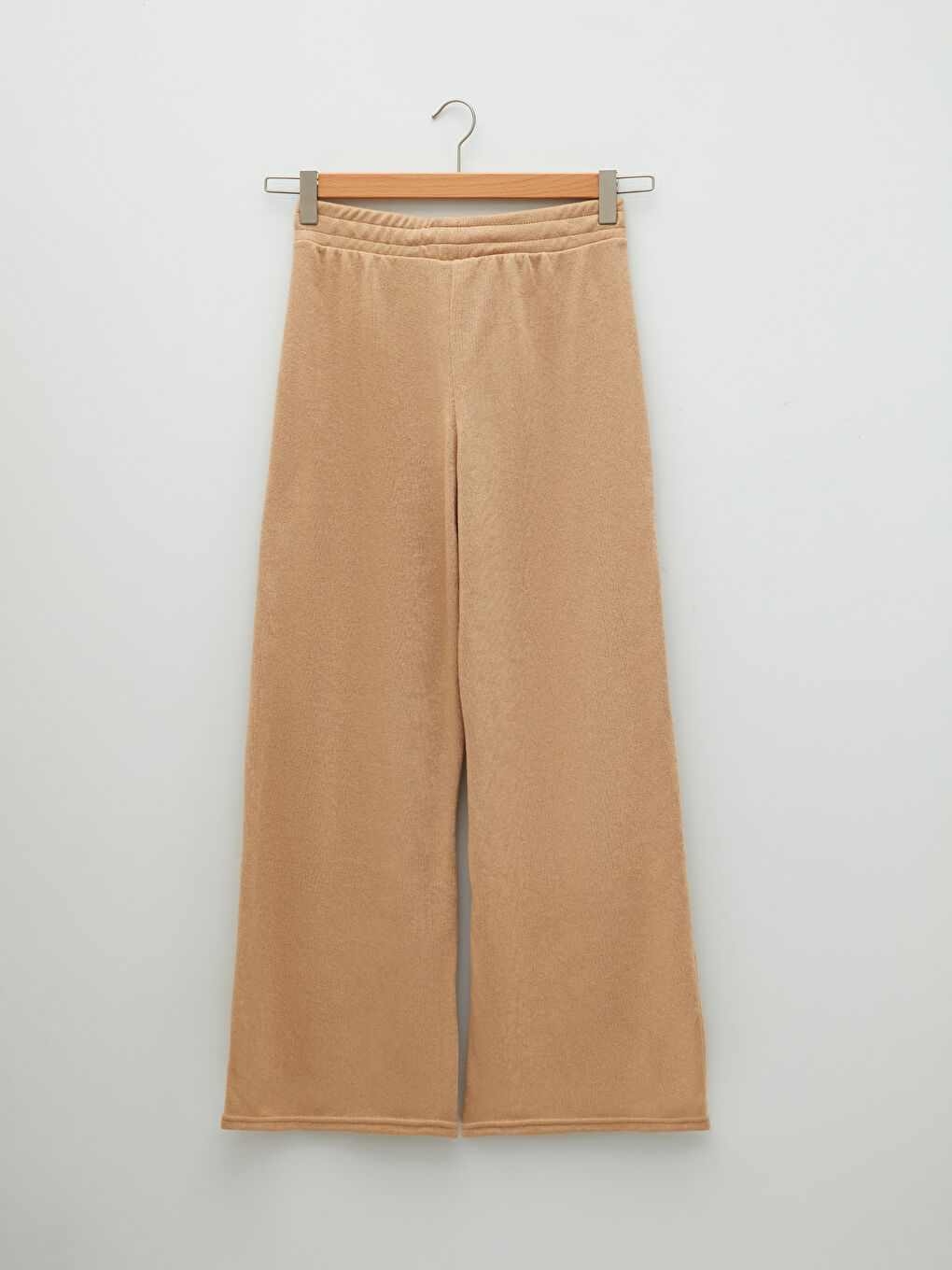 Elastic Waist Standard Fit Plain Maternity Sweatpants-6