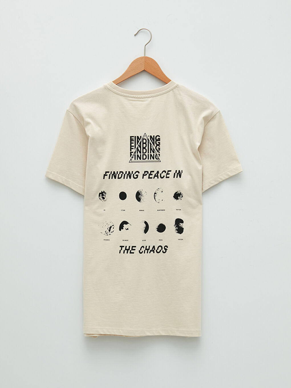 Crew Neck Short Sleeve Printed Combed Cotton Men's T-shirt -W1I798Z8-QU5