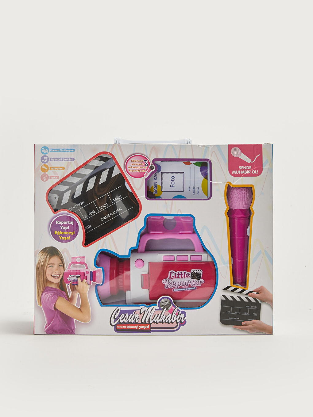 Muhabir Oyuncak Seti