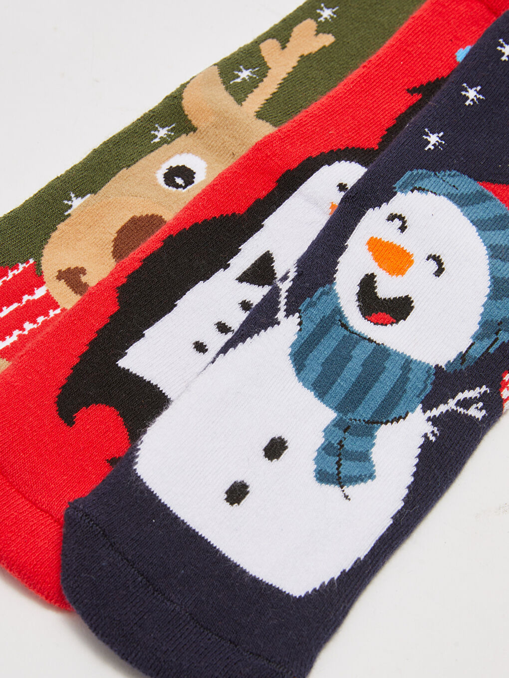 LCW Kids Weihnachtsthema Jungen Dicke Frotteesocken 3er-Pack -W1I871Z4-K00