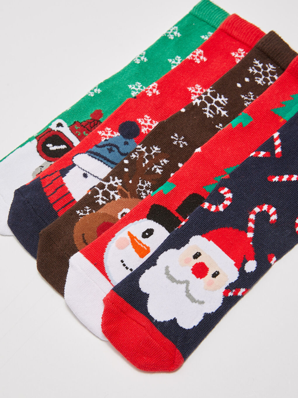 LCW Kids Chaussettes de Noël pour Garçons 5 Pack -W1I875Z4-K00