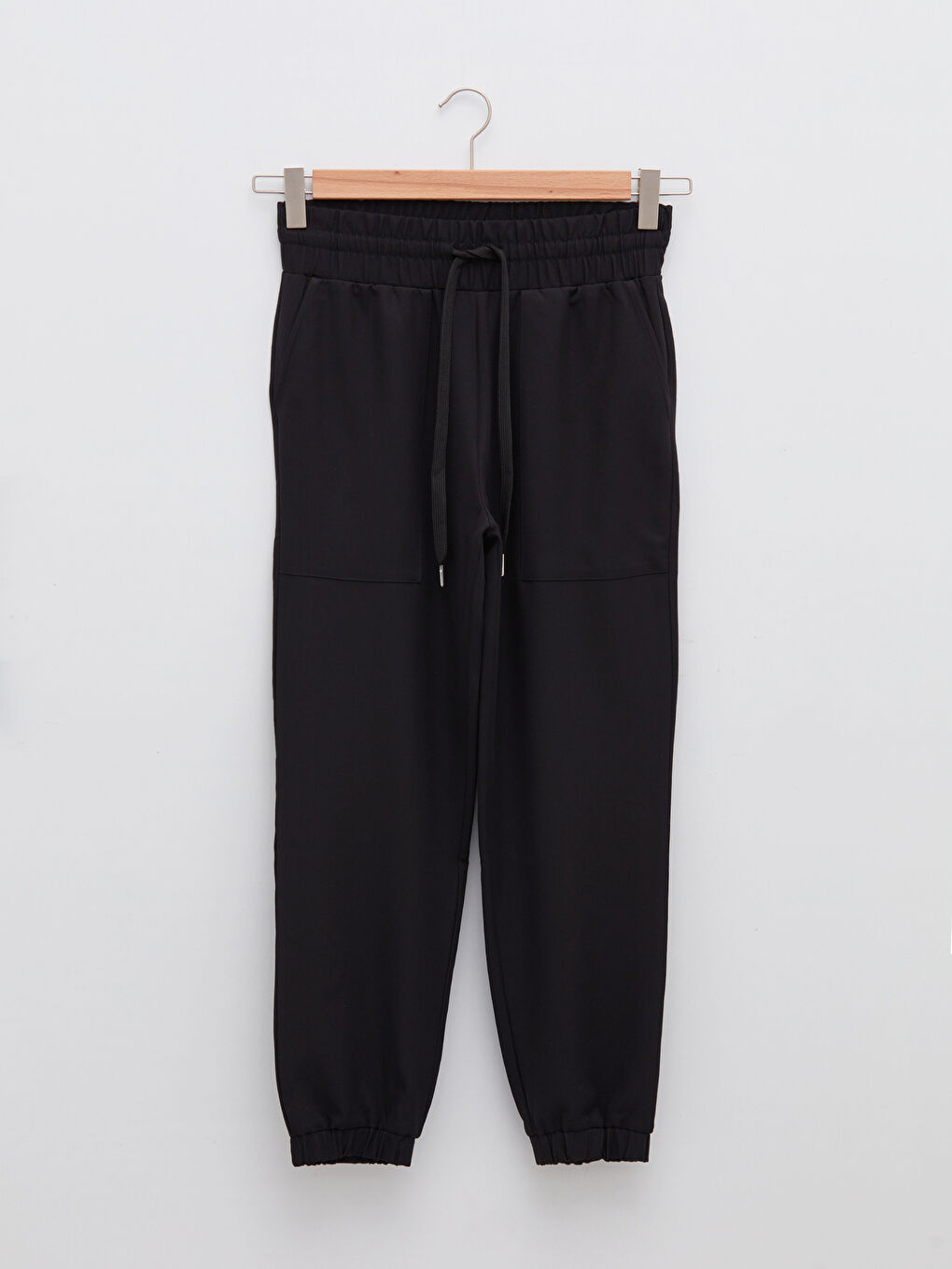 Elastic Waist Regular Pocket Detailed Women's Jogger Trousers-6