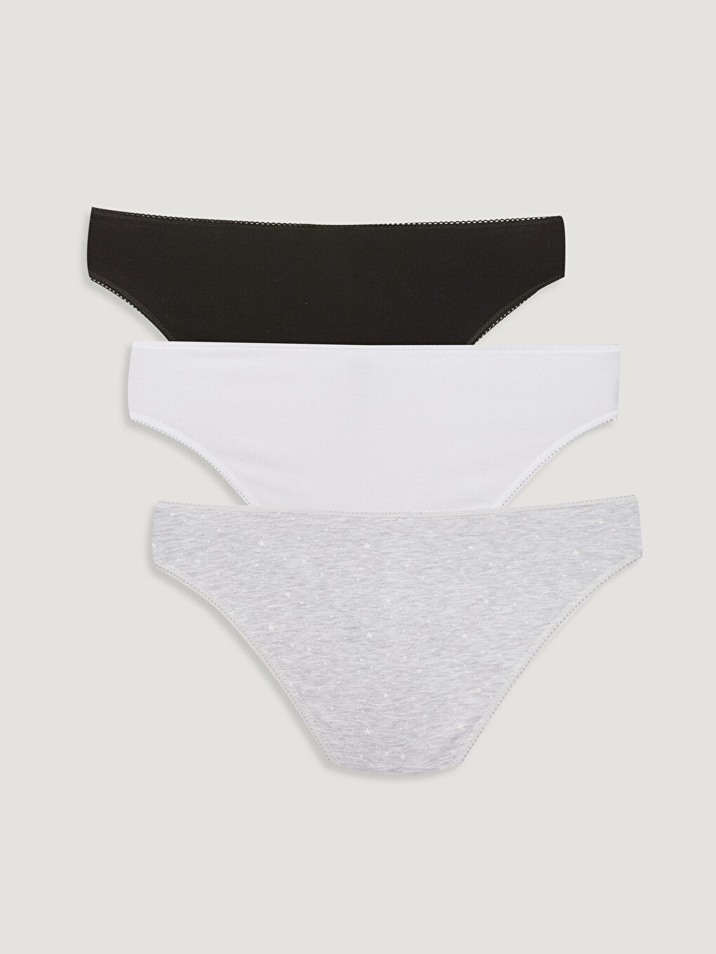Patterned Bikini Knickers 3-pack-1