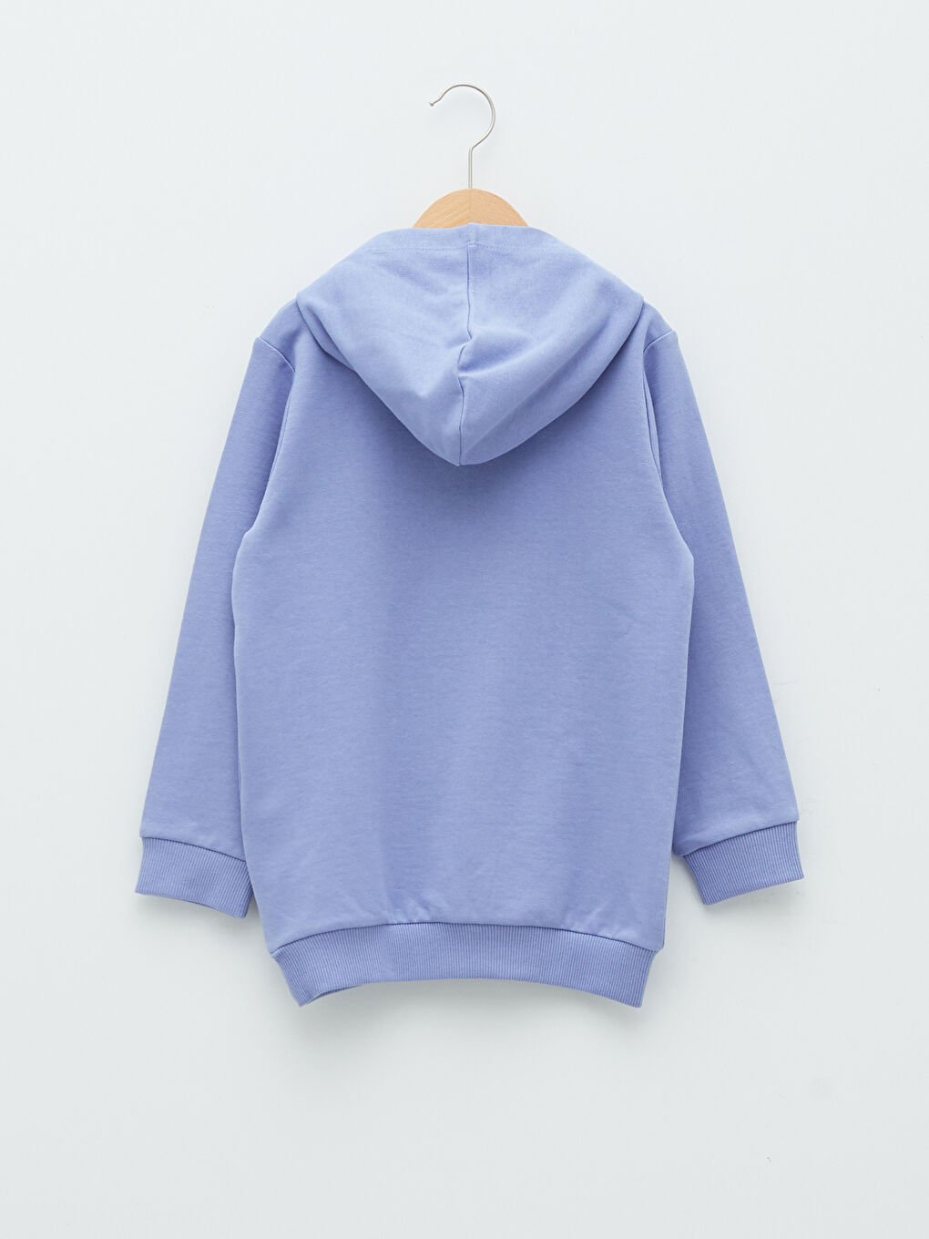 LCW Kids Kapüşonlu BT21 Baskılı Uzun Kollu Kız Çocuk Sweatshirt -W1IA99Z4-KYN