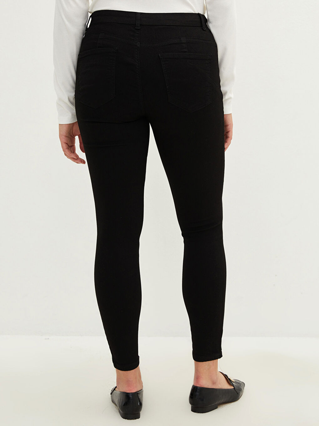 Plus Size Normal Waist Mercury Skinny Fit Rodeo Women's Jean Pants-4