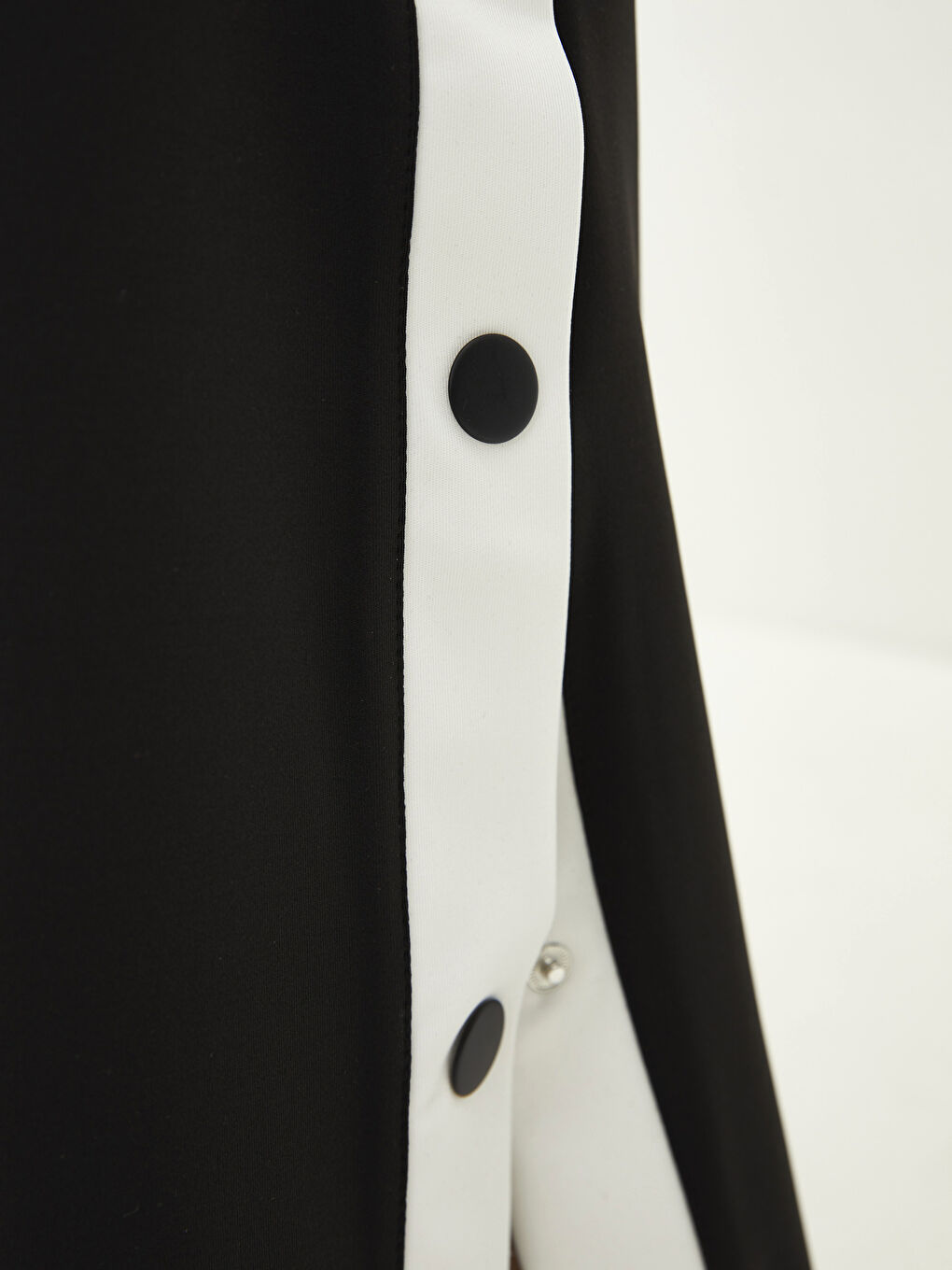 Elastic Waist Stripe Detailed Wide Leg Women's Sweatpants-3