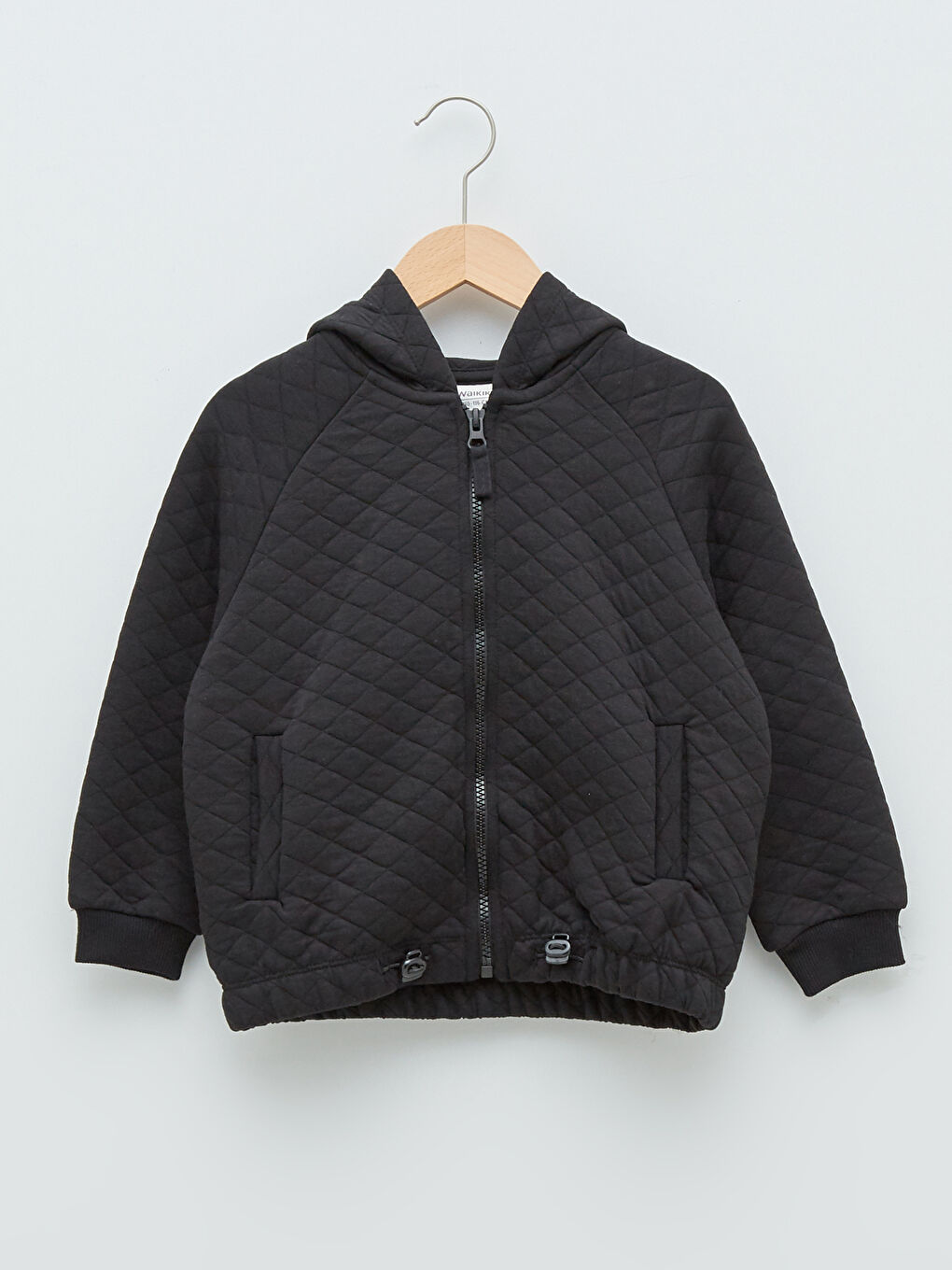 LCW Kids Sweat Zippé Fille À Capuche Matelassé À Motifs Manches Longues -W1IB73Z4-CVL