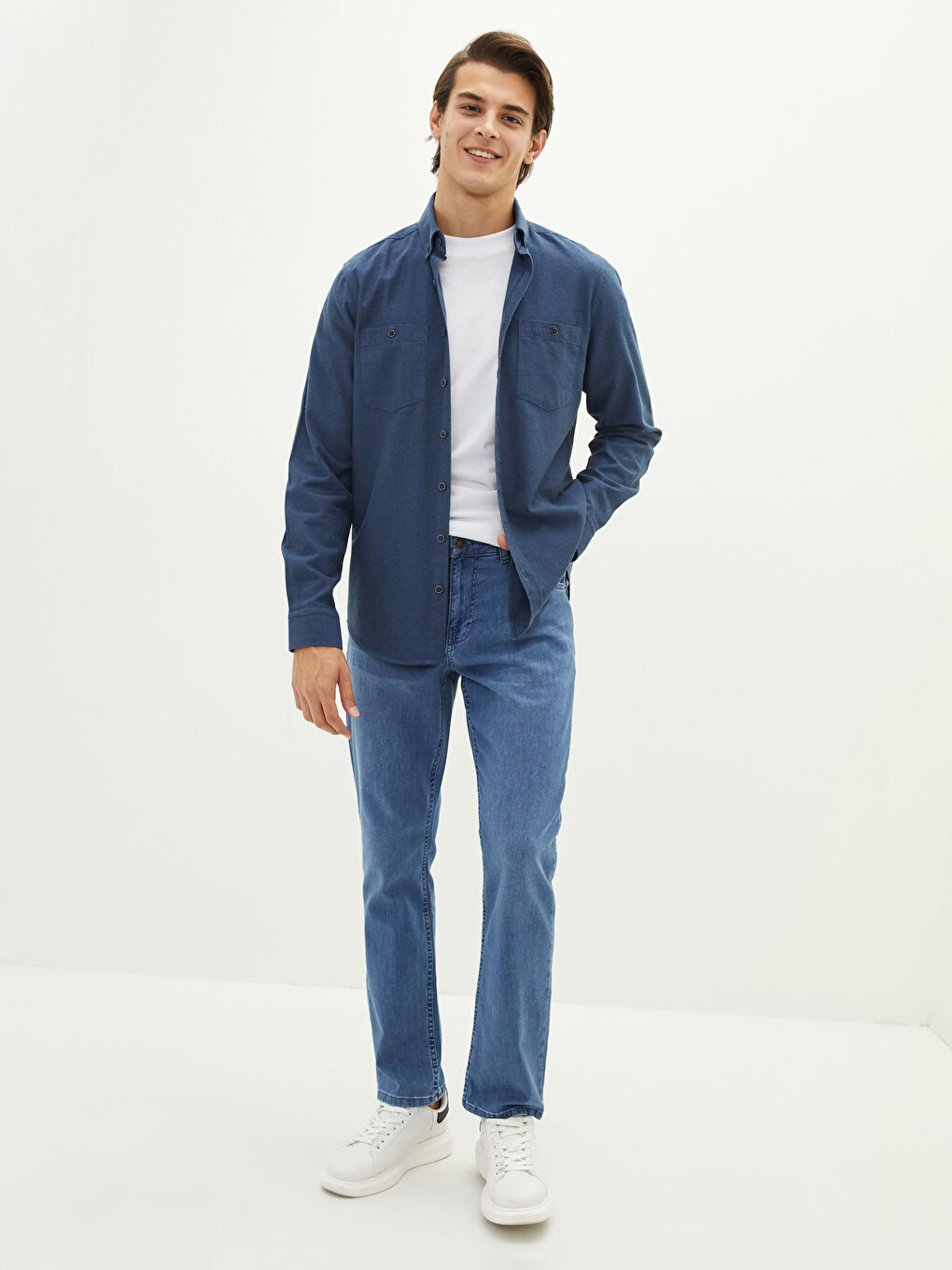 LCW Jeans 779 Regular Fit Smoke Jeans -W1IB90Z8-H45