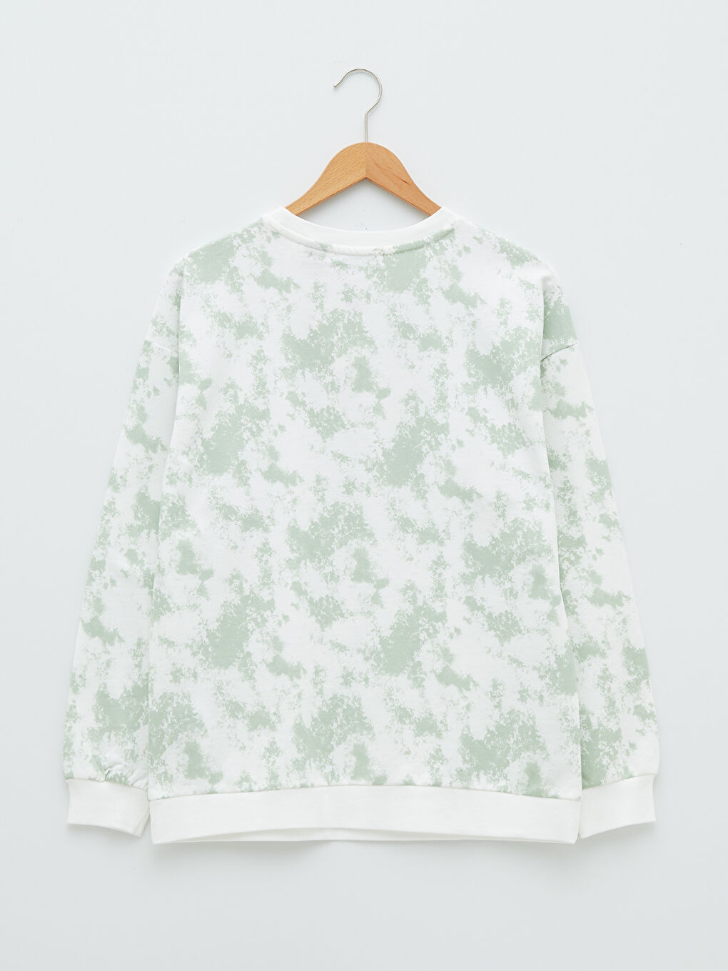 Hanorac cu Guler Rotund Snoopy Imprimat cu Mânecă Lungă pentru Femei-6