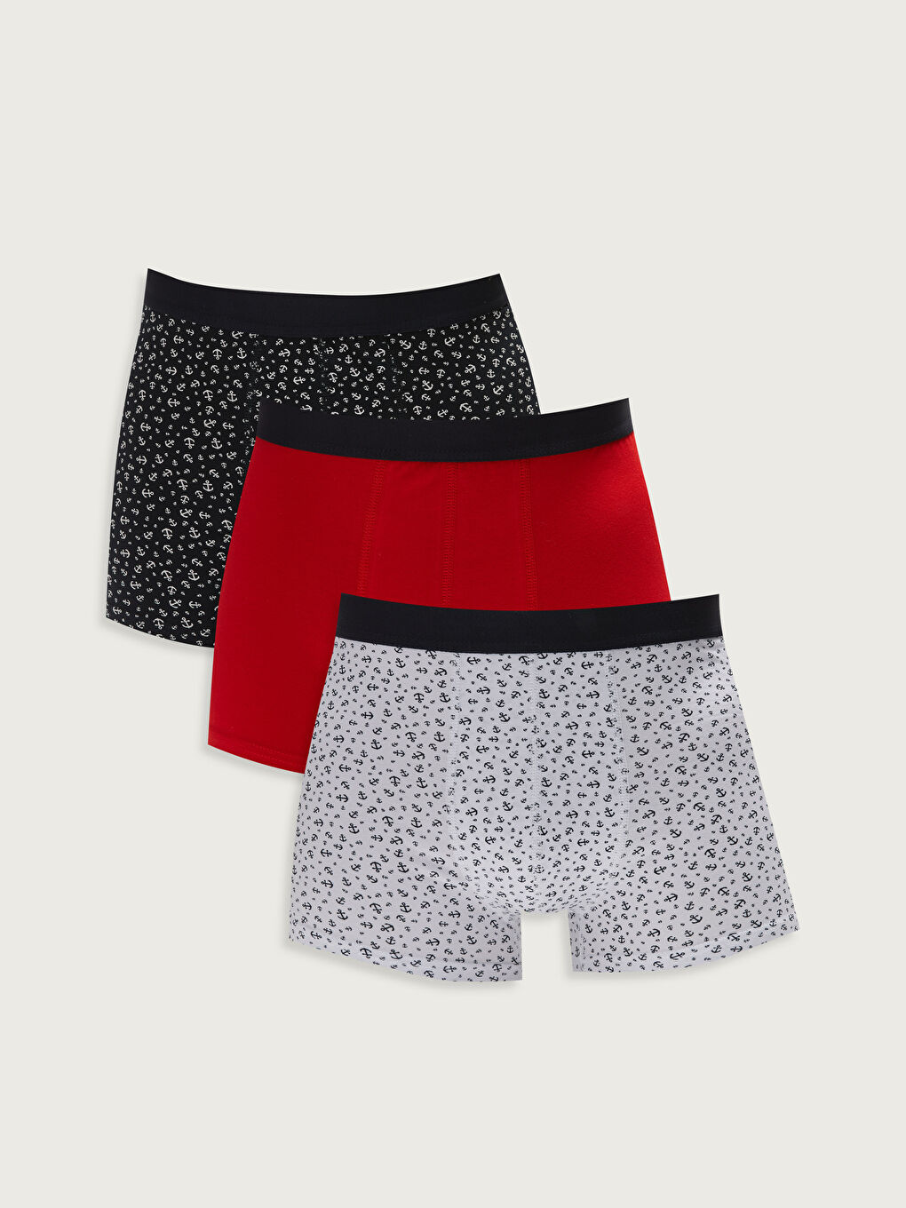 Standard Fit Cotton Stretch Men's Boxer 3-pack