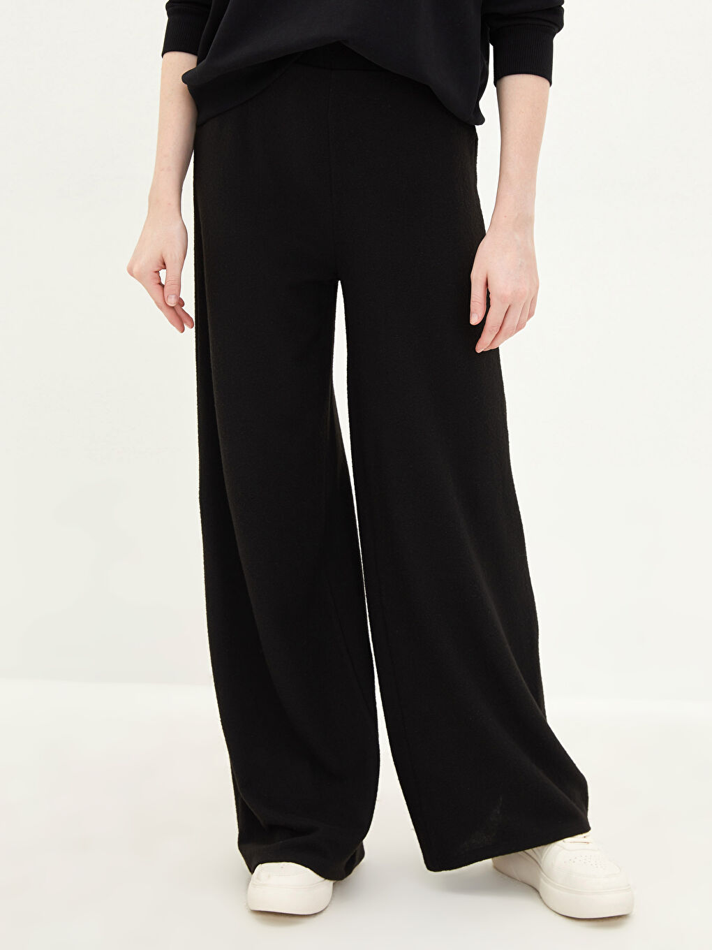 LCW Vision Kadın Beli Lastikli Slim Fit Düz Pantolon -W1ID68Z8-CWN