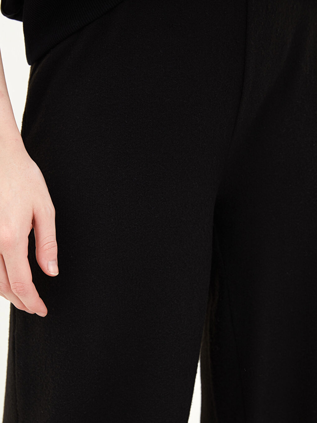 LCW Vision Kadın Beli Lastikli Slim Fit Düz Pantolon -W1ID68Z8-CWN