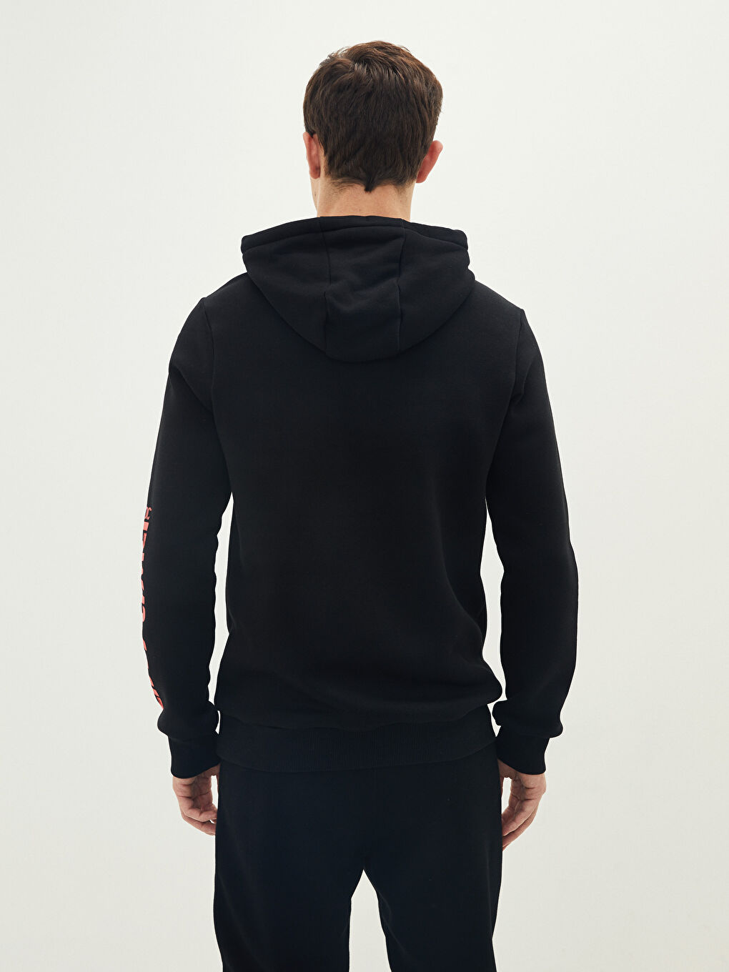 Long Sleeve AC/DC Printed Men's Thick Hoodie-4