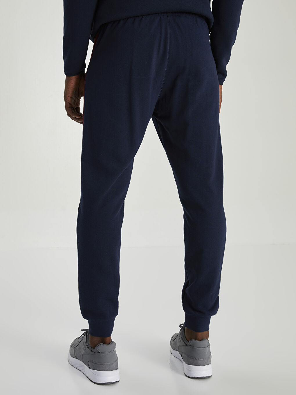 Standart Kalıp Barcelona Baskılı Aktif Spor Erkek Taraftar Jogger Eşofman Altı-4