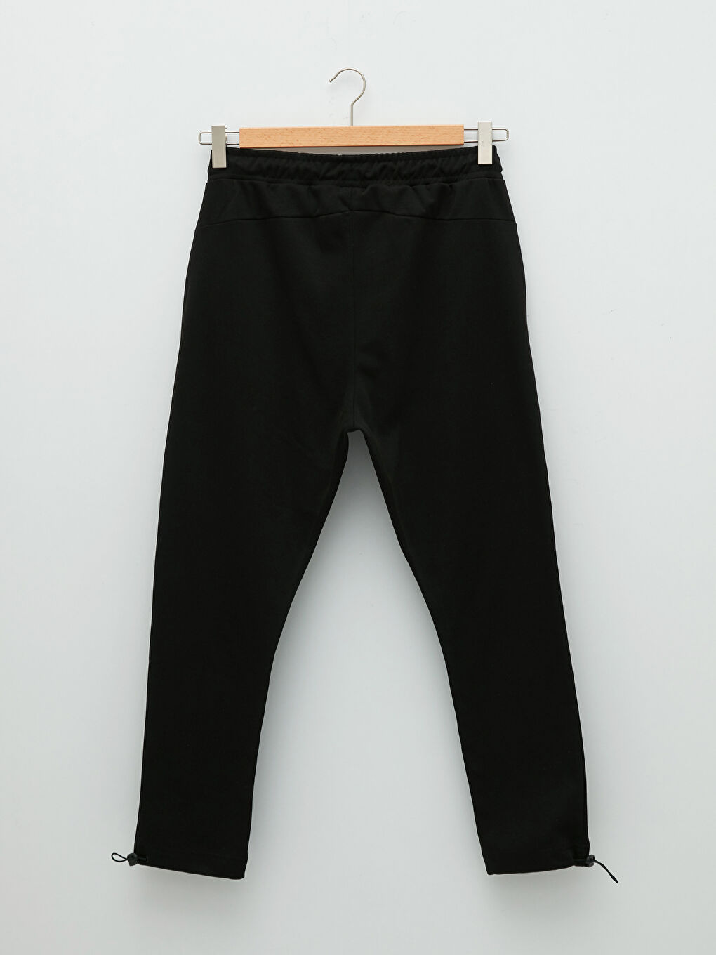 Siyah Slim Fit Erkek Spor Eşofman Altı-7