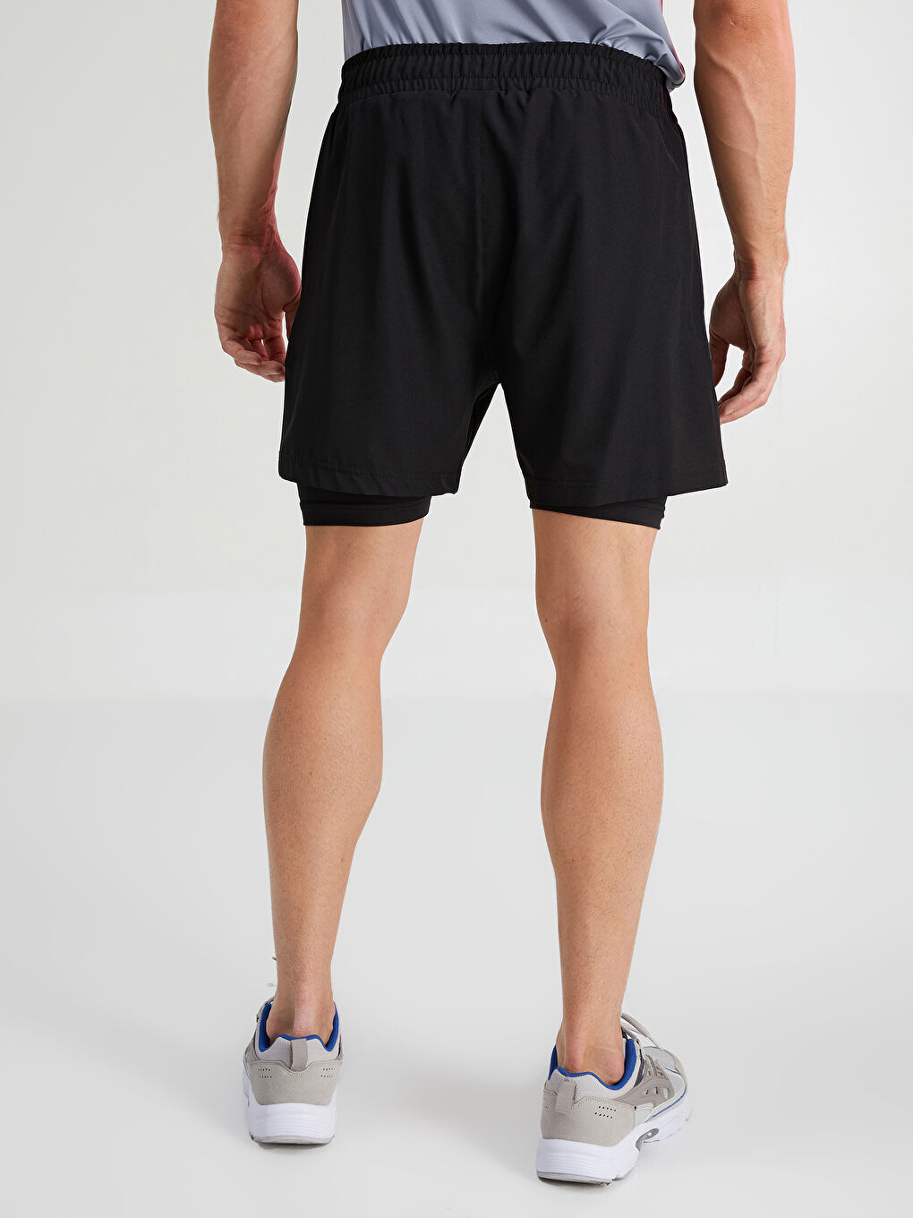 LC Waikiki Slim Fit Men's Sports Tights Shorts -W1IF62Z8-CVL