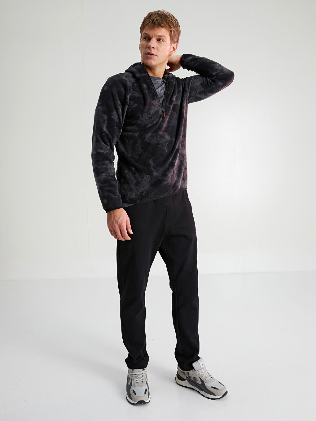 Hooded Long Sleeve Men's Sports Hoodie-2