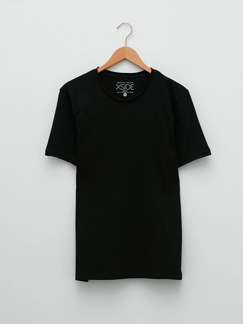 Crew Neck Short Sleeve Basic Combed Cotton Men's T-shirt