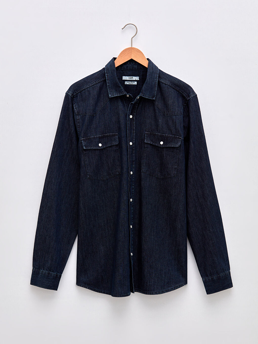 LCW Vision Chemise en Jean à Manches Longues Svelte pour Hommes -W1IG99Z8-507
