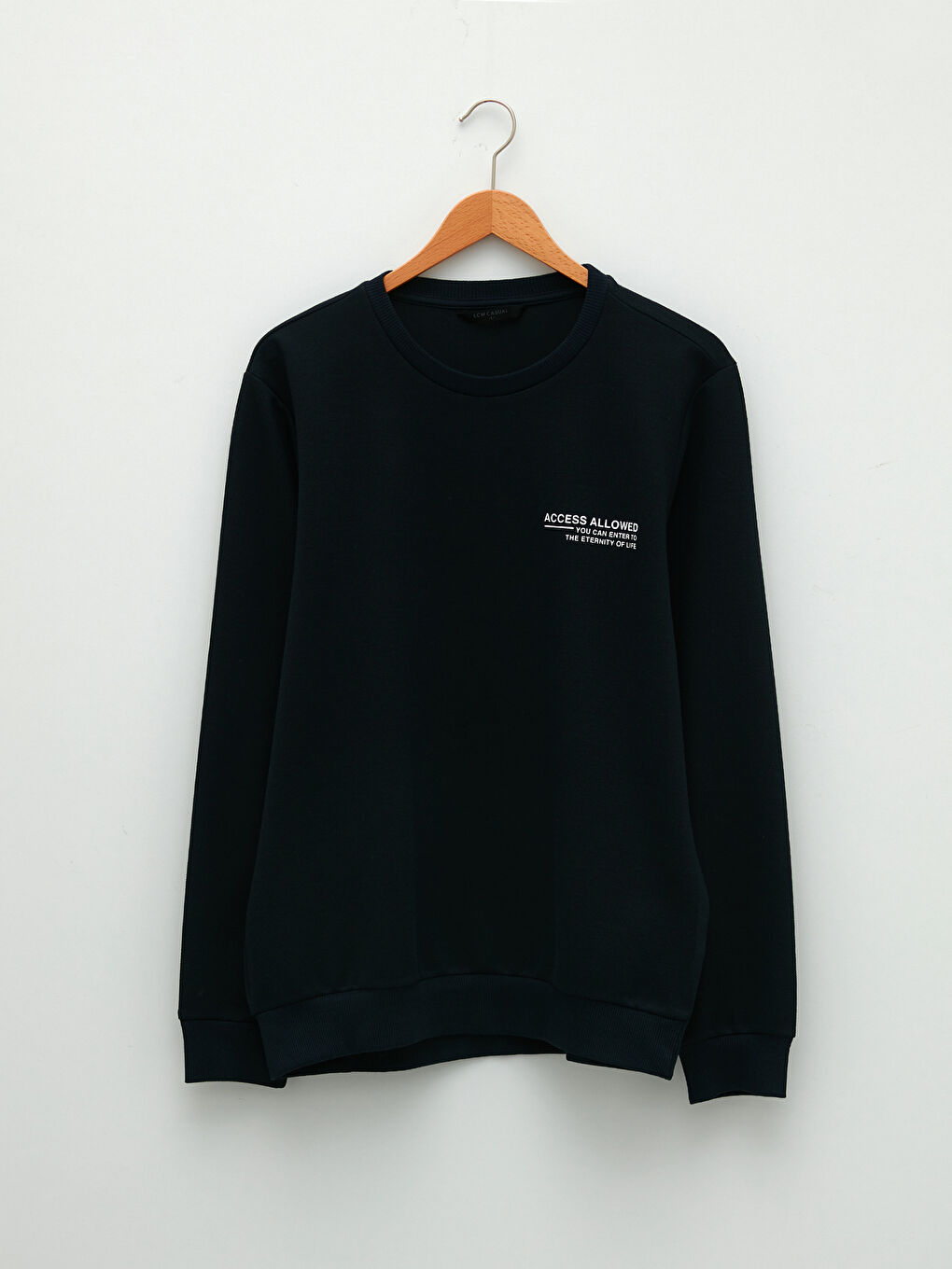 Толстовка с круглым вырезом, длинным рукавом, с принтом, толстая, для мужчин-5