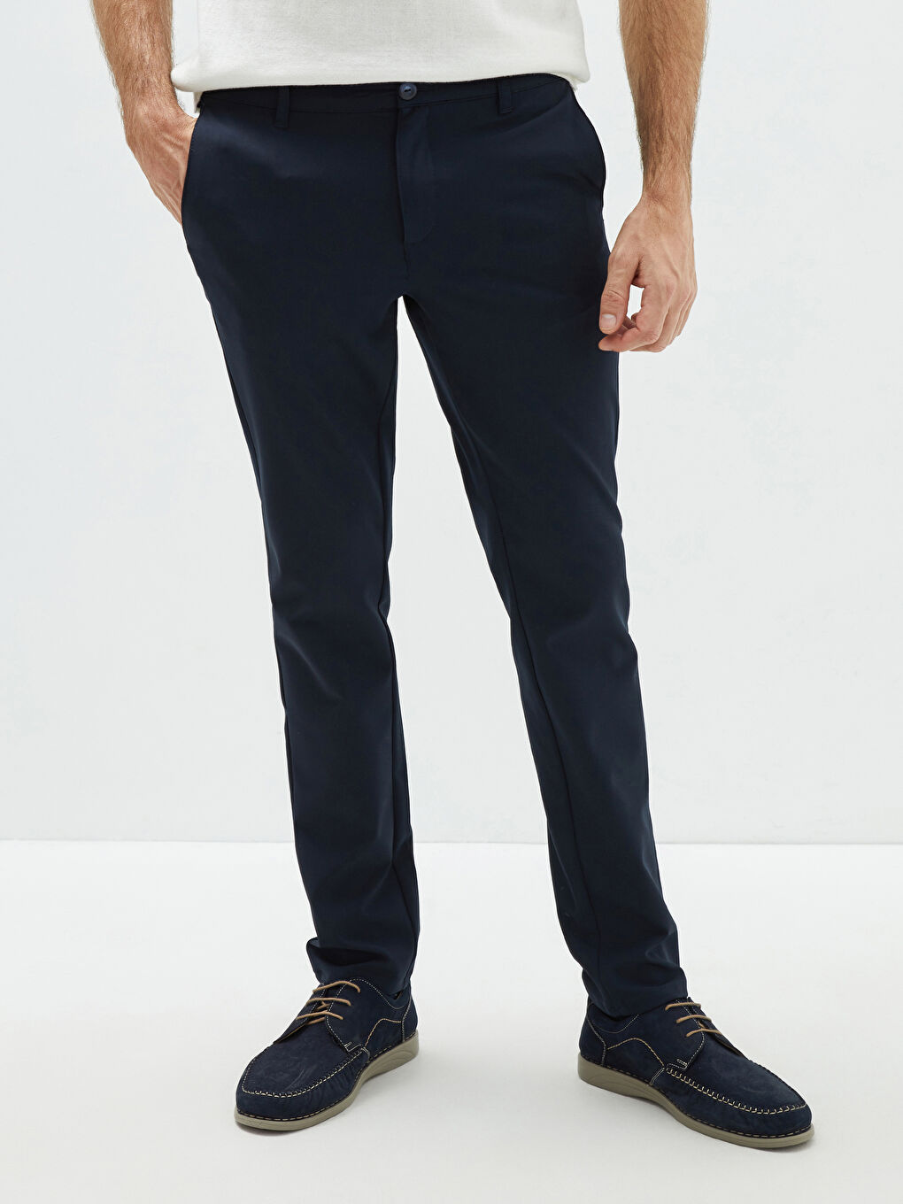 بنطلون تشينو رفيع للرجال-3