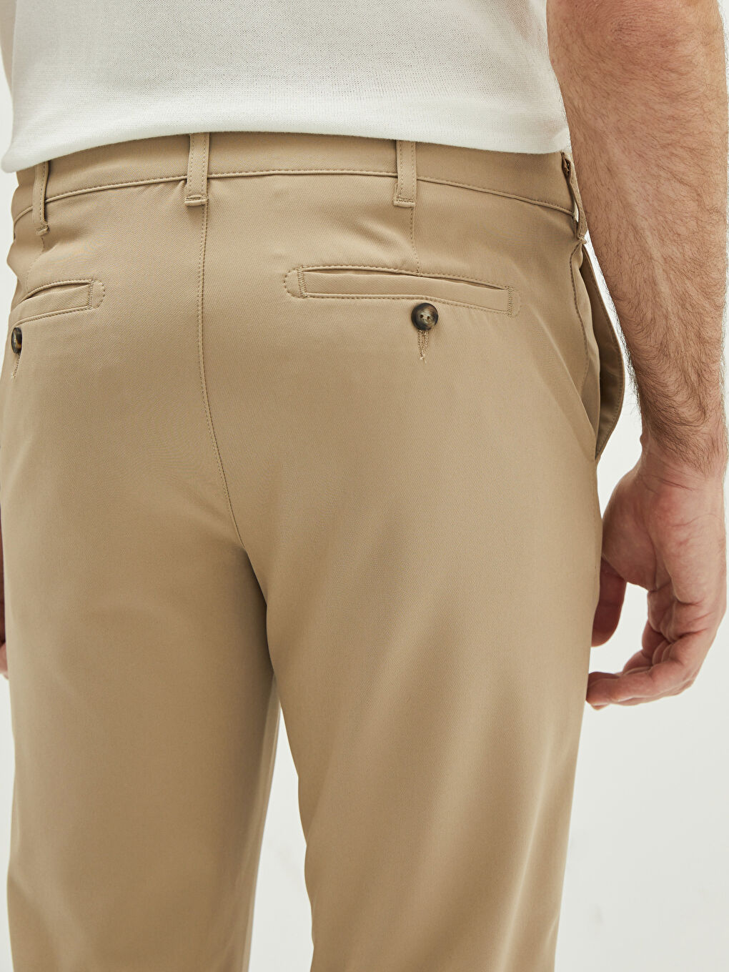 بنطلون تشينو رفيع للرجال-3