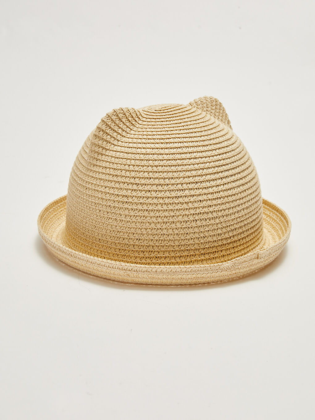 Chapeau de Paille Brodé pour Fille-2