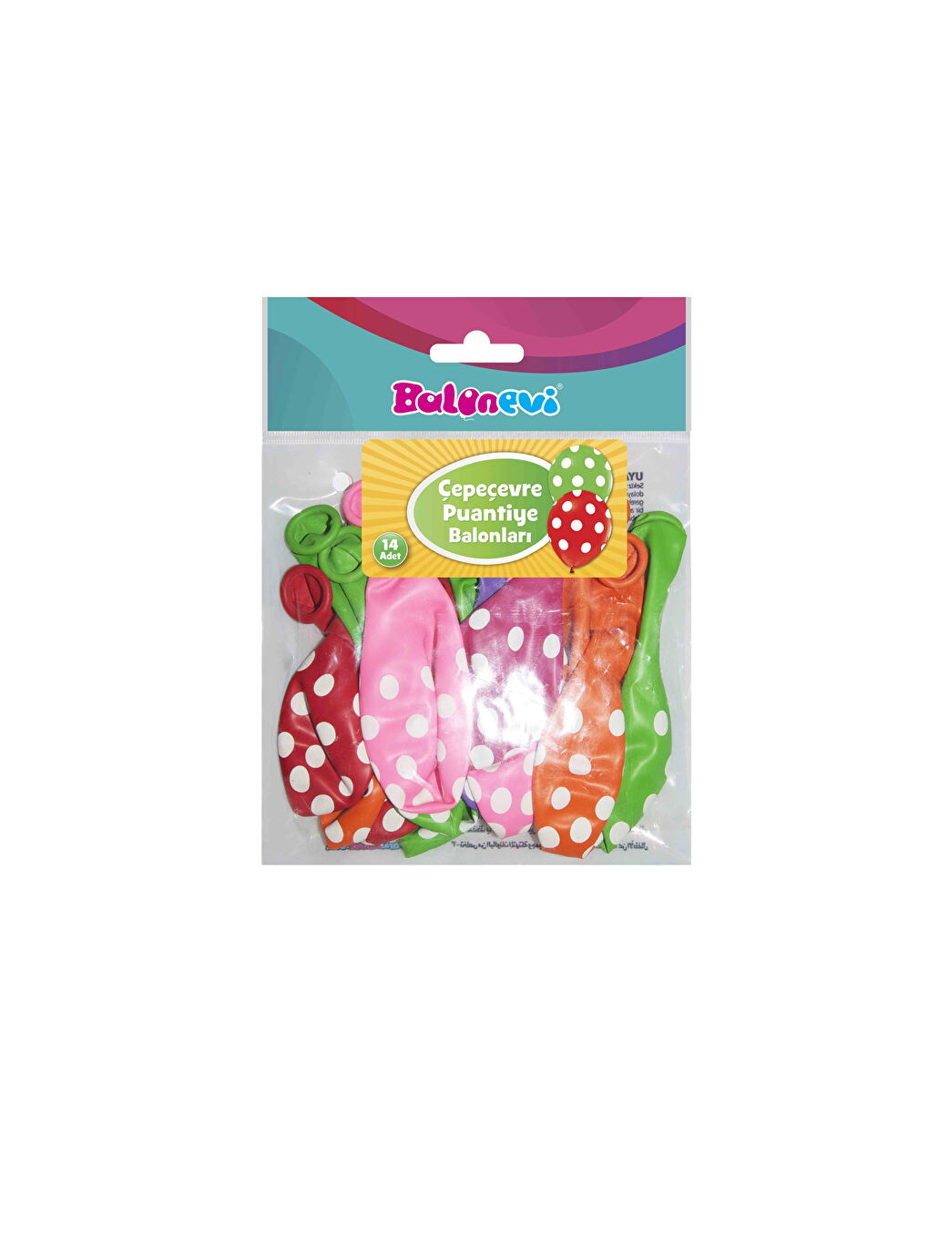 Ballons à Pois 12 Pcs