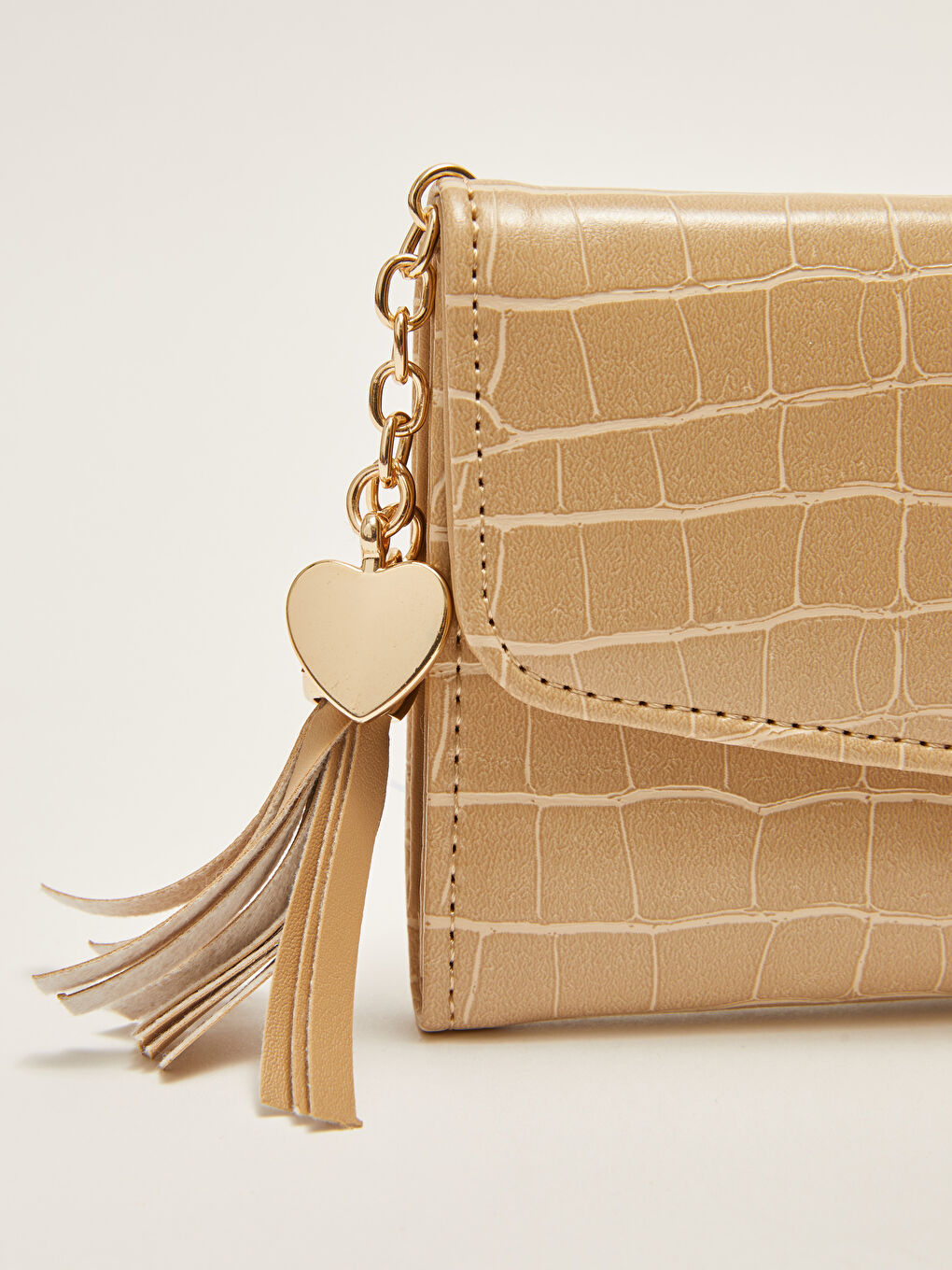 Leather Look Flap Women's Wallet-4