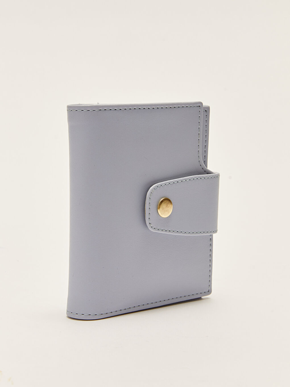 Portefeuille Plat à Fermeture à Pression pour Femmes-1