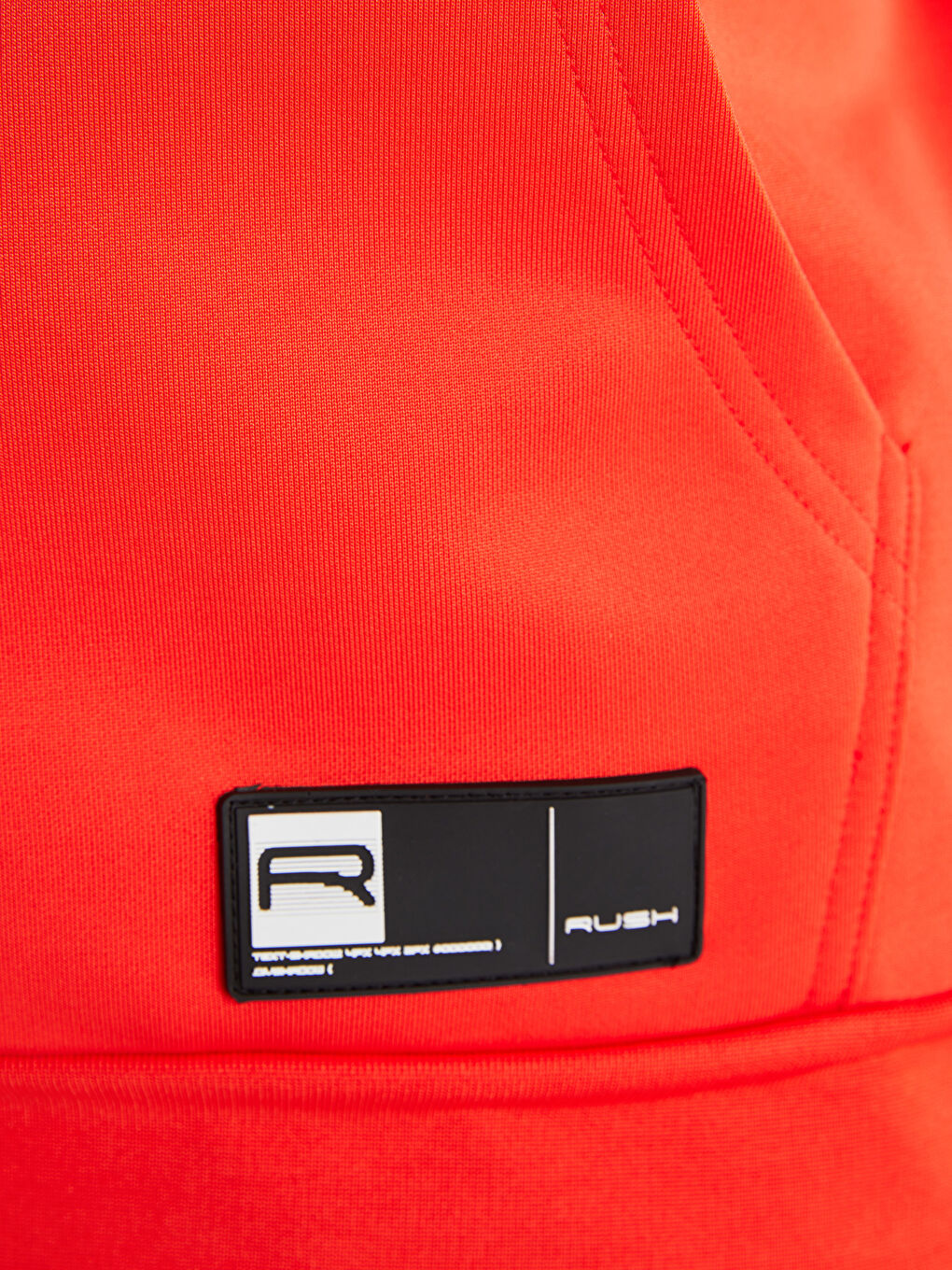 Turuncu Uzun Kollu Erkek Spor Hoodie-3