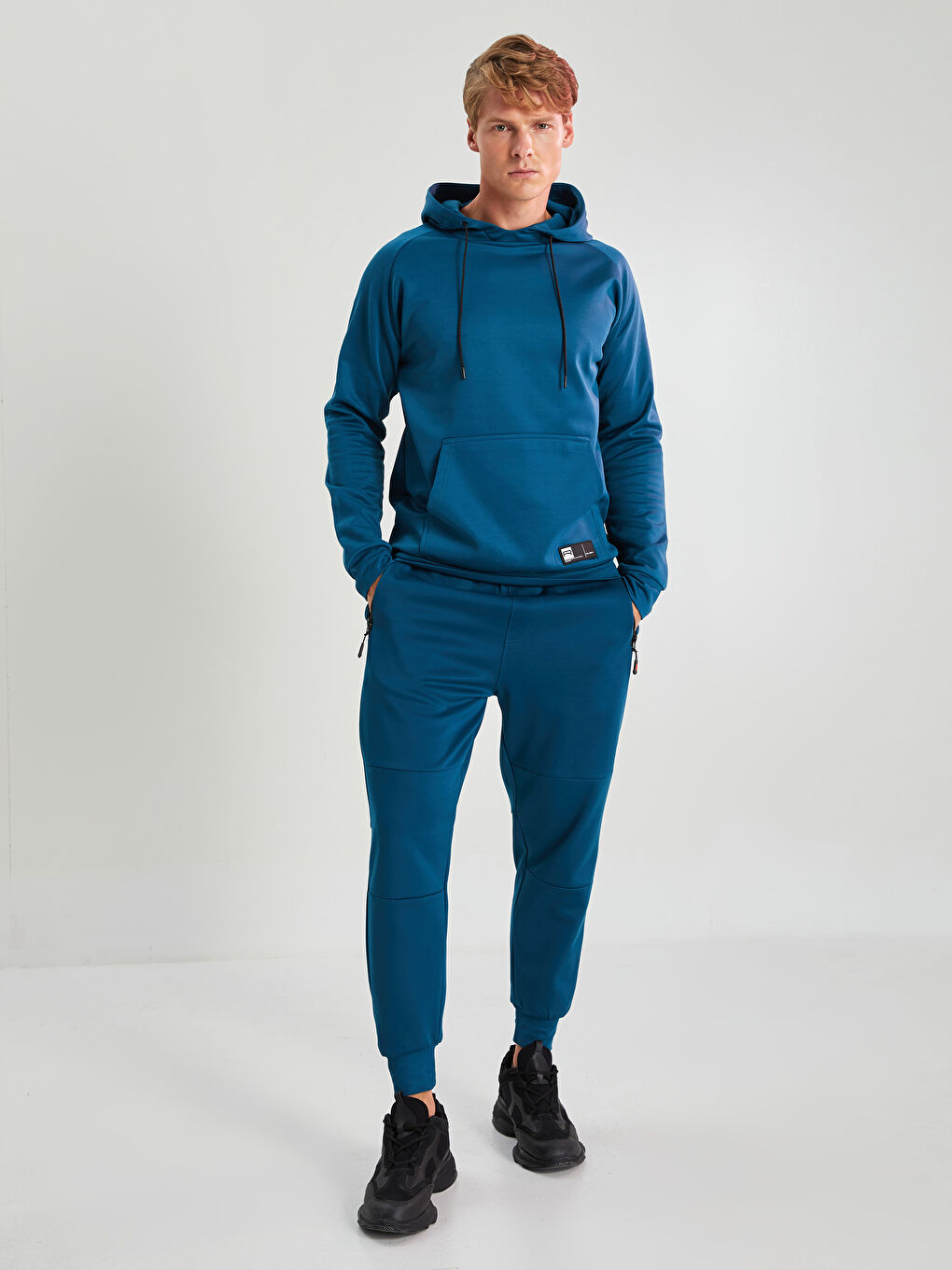 Hooded Long Sleeve Men's Sports Hoodie-2