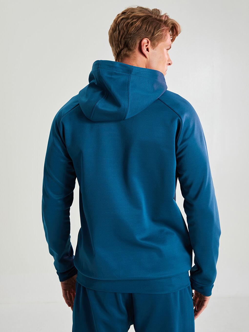 Hooded Long Sleeve Men's Sports Hoodie-4