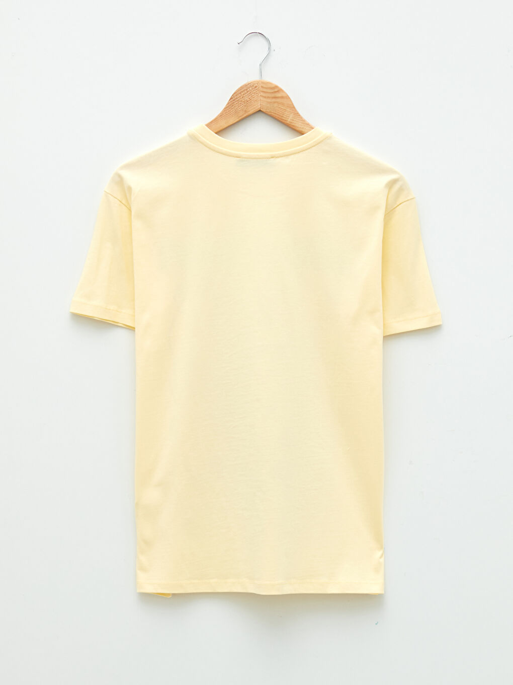 Crew Neck Printed Short Sleeve Cotton Women's T-shirt-6